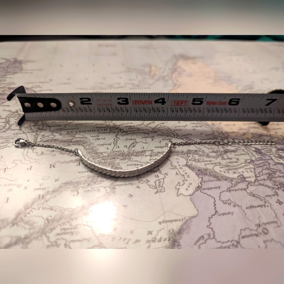 Silver braided bracelet - Picture 3 of 4